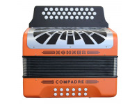 Hohner Compadre FBBEB Laranja Silver Grill Hohner Compadre FBBEB Laranja Silver Grill